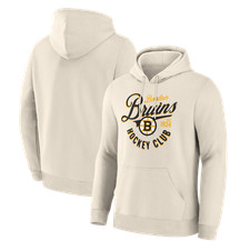 Men's  Cream Boston Bruins Legacy Hoodie