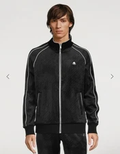 Moose Knuckles Monogram Rucker Velour Zip Hoodie -NEVER WORN- Rare in Australia