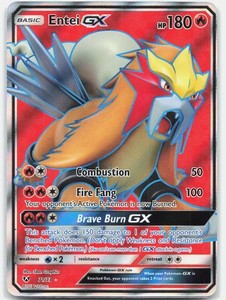 Entei GX 71/73 Full Art Shining Legends