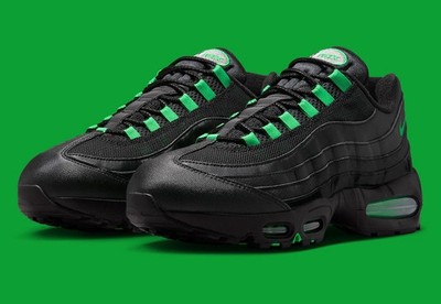 Nike Air Max 95 OG Big Bubble Black Green Shock IB1667-002 Men's