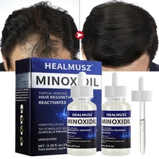 Minoxidil 5% Extra Strength for Men Hair Regrowth Treatment Topical Solution US
