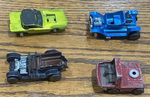 New ListingHot Wheels Redline - Python, Patty Wagon,hot Heap & Heavyweights  - For Parts