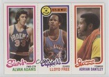 1980-81 Topps Alvan Adams World B Free Adrian Dantley #240-14-189 HOF 7i4