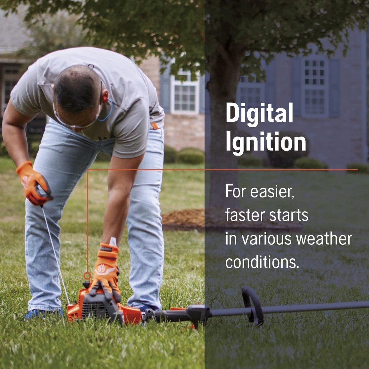 Husqvarna 130L Gas String Trimmer, 28cc 2Cycle, 18Inch Straight