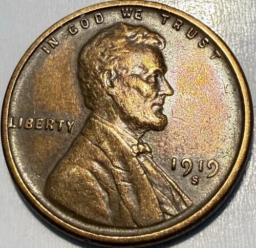 1919 S Lincoln Wheat Cent RB ~ XF #2123