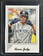 AARON JUDGE 2017 TOPPS GALLERY #117 ROOKIE RC YANKEES