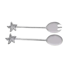 New in Box - Mariposa Starfish Salad Servers