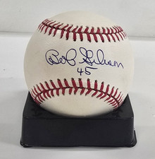 Bob Gibson Cardinals Autograph ONL Baseball Auto PSA (Clean)