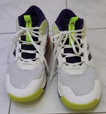 Adidas Crazyflight Sportschuhe, Weiß, Größe 41 (US 8,5/UK 8)