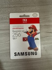 Nintendo Switch 2 Micro SD Express Card 256GB MARIO Edition
