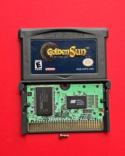 Game Boy Advance Golden Sun: The Lost Age Nintendo GBA Authentic Saves VG Shape!