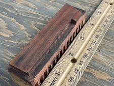 Antique Letterpress WOOD TYPE Printing Block - number 1 One