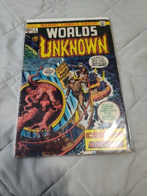 Worlds Unknown 1 1973 Marvel Comics Bronze Age Martian Arrival