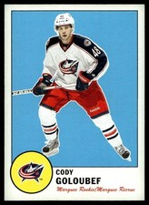 2012-13 O-Pee-Chee Retro MARQUEE ROOKIE Cody Goloubef Columbus Blue Jackets #565