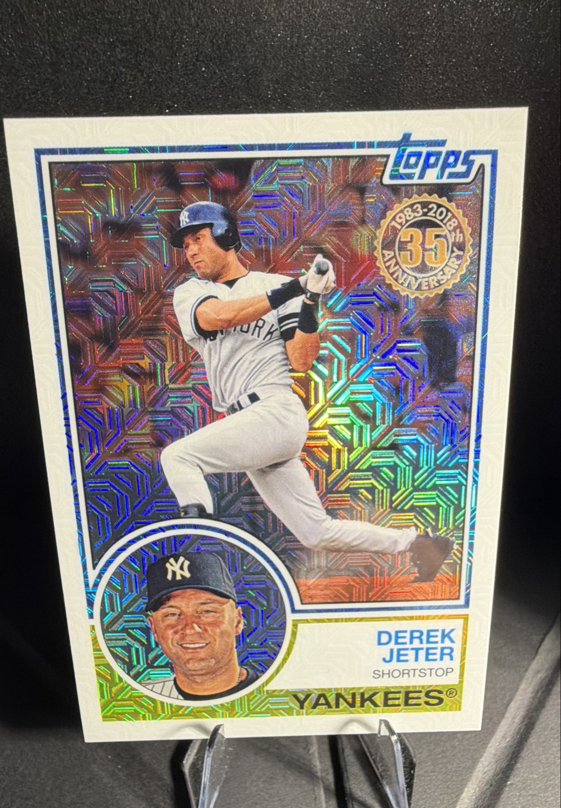 2018 Topps - Silver Pack 1983 Topps Design Chrome Series 1 Derek Jeter #1