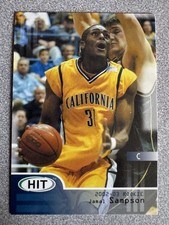 2002-03 SAGE Hit Jamal Sampson Rookie Card #31 California. rookie card picture