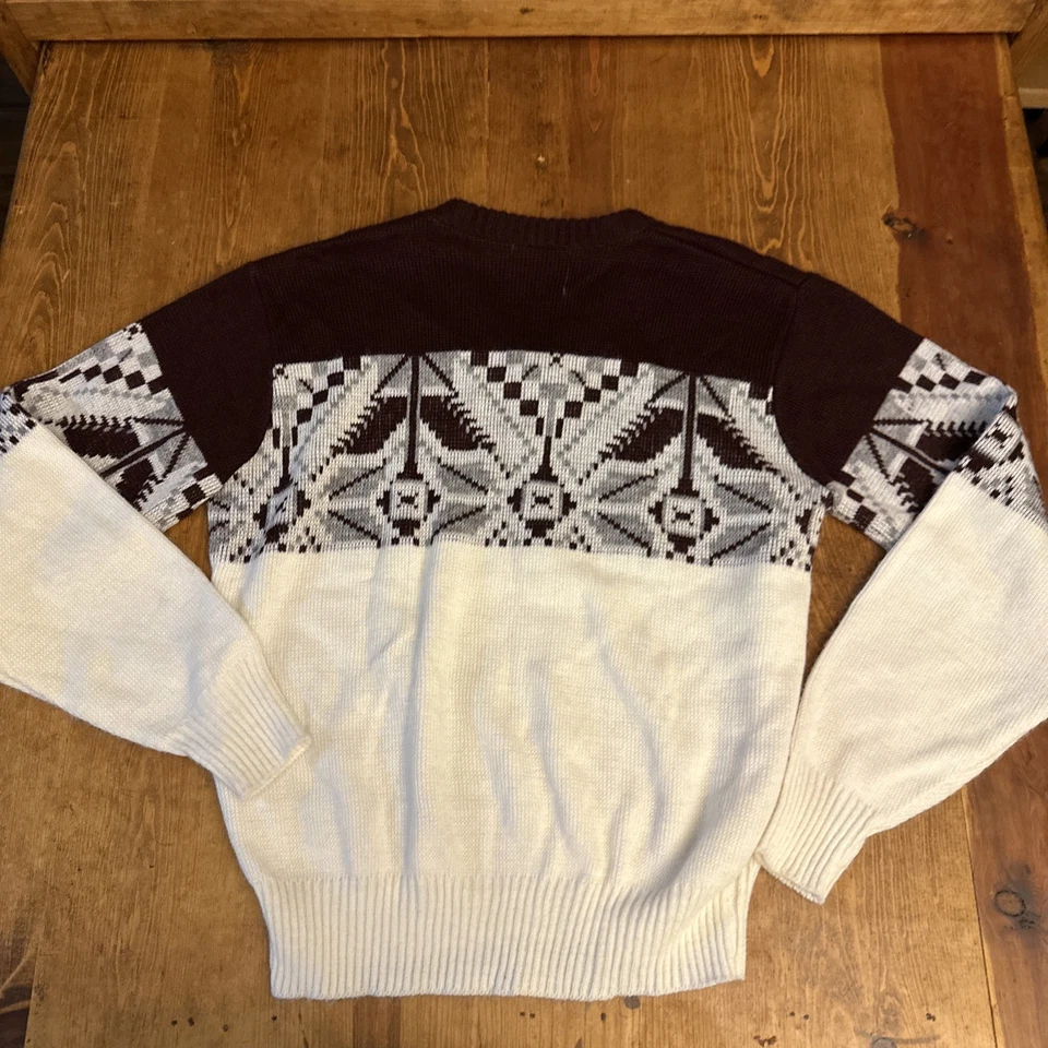 Esprit by Campus Virgin Orlon Acrylic V Neck Sweater Red Womens L VTG - Image 4 of 4