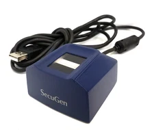 SecuGen Hamster Pro HuPx Fingerprint Recognition Reader FBI Certified Biometrics