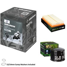S1000 XR Air Oil Filter Kit Silkolene Super 4 10w40 4L BMW S 1000 XR 2022