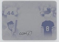 2022 Leaf ITG Used Sports Printing Plate Cyan 1/1 Willie McCovey Stargell 2q0