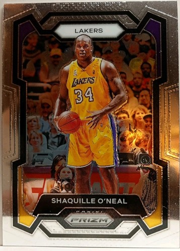 2023-24 Panini Prizm #181 Shaquille O'Neal Los Angeles Lakers NM/Mint Card