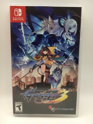 Nintendo Switch 2022 - Azure Striker Gunvolt 3 w/ Box (Works)