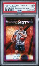 2021 GOODWIN CHAMPIONS ALL-WORLD BASKETBALL PINK #GB3 MOJAVE KING 6/10 PSA 9