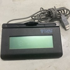 Topaz TL462-HSB-R Backlit Electronic Signature Pad with cables