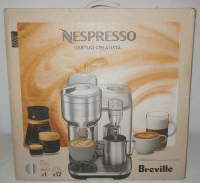 New Breville Nespresso Vertuo Creatista BVE850BSS1BNA1 Nespresso Coffee Machine