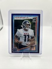 2025 Panini Donruss Optic - Rated Rookie Purple Shock Jalon Walker #290 (RC)