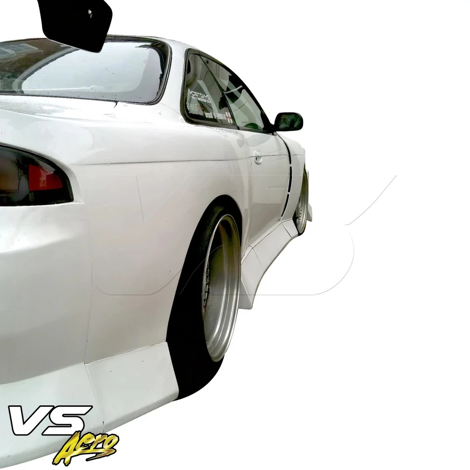 VSaero FRP BSPO Blister Wide Body Fenders (front) (S14) for 240SX Nissan 97-98  Foto 2 de 4