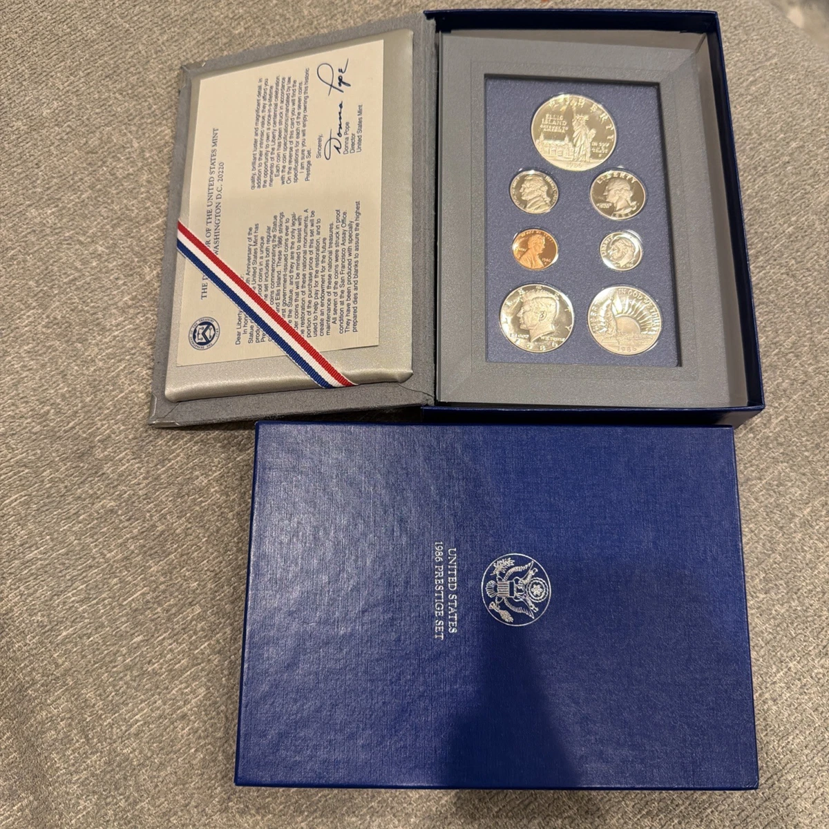 1986 Prestige Coin Set for sale | eBay