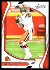 Baker Mayfield 2021 Panini Absolute #45 Browns NFL READ FREE SHIP AutographDen