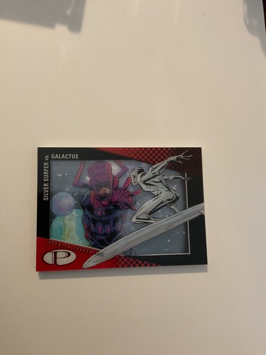 2012 Marvel Premier Shadow Box Shadowbox Silver Surfer Galactus   S-33 - Picture 1 of 2