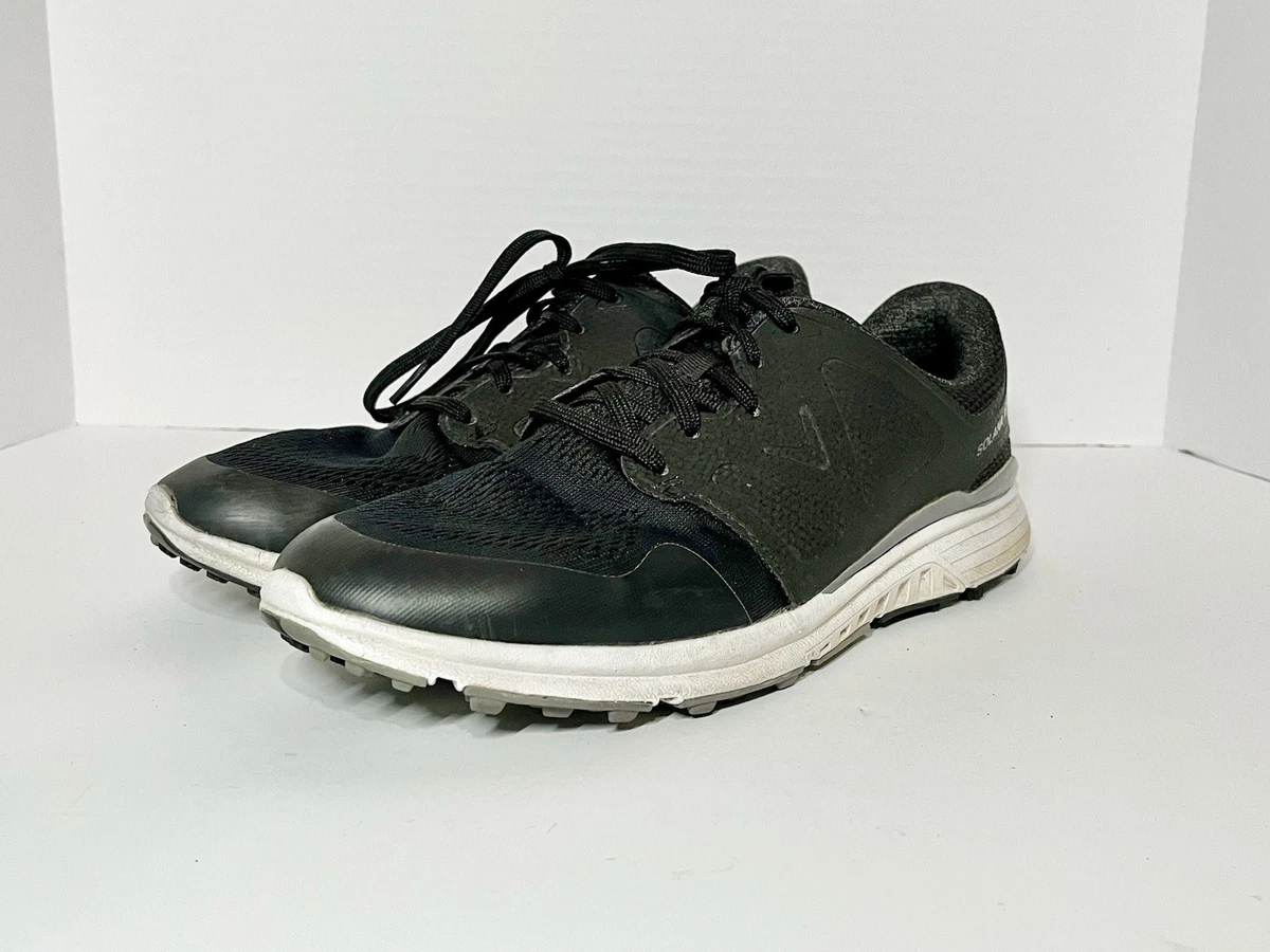 Callaway Tour Classic Golf Shoes Black Leather Dress Spiked 9.5 M501-02 RARE EUC Callaway Golf Men main image 3