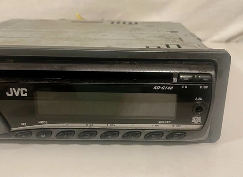 Reproductor de CD estéreo para automóvil JVC KD-G140 AM/FM AUX - probado - Imagen 4 de 13