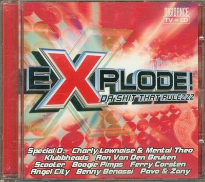 Explosion! Da Shit That Rulezzz - Scooter/Blank & Jones feat. Robert Smith Cd Ex