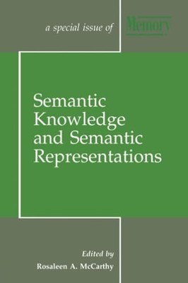 Semantic Knowledge and Semantic Representations: A Special Issue of Memory by R