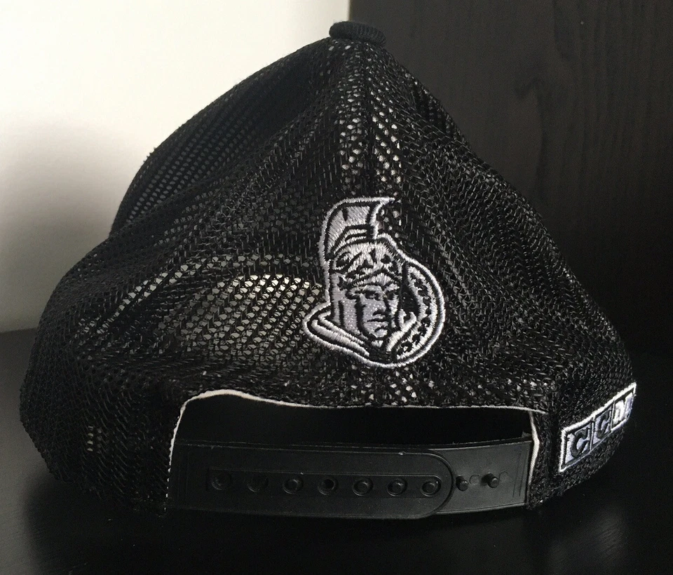 OTTAWA SENATORS Trucker Hat - NHL Hockey CCM Cap - Image 2 of 4