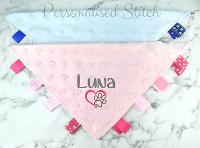 taggie blanket personalised