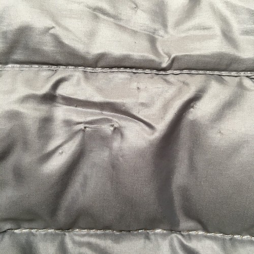 GoLite Goose Down Vest Mens Small S Gray Full Zip Ultralight Hiking Backpacking - Picture 8 of 13
