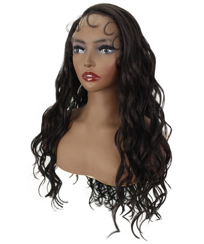 LUXLUXE Iyana 28" Seitenteil Lace Front lange wellige Perücke mit feinem Babyhaar BL-0152 - Bild 17 von 137