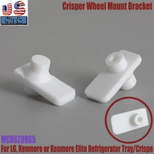 For LG Refrigerator Vegetable Tray Crisper Drawer Wheel Mount MCR620965 US STOCK