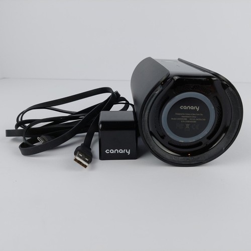 Two Canary Smart Home Security Cameras Indoor 1080p HD CAN100USWT & CAN100USBK - Picture 8 of 9