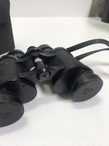 Vintage Tasco Imperial Binoculars Coated Optics 7x35mm Leather Case - Picture 6 of 14
