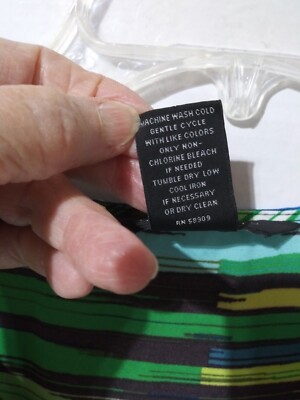 Investments Essential womens Multicolor Stripe long sleeve blouse