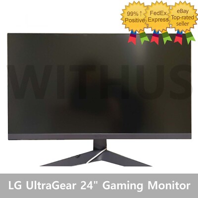 【美品】LG UltraGear 24GS50F 24インチ　ゲーミングモニター LG 24GS50F Ultra Gear 24