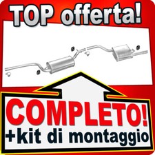 Scarico Completo per FORD FOCUS MK1 1.4 16V Familiare Marmitta