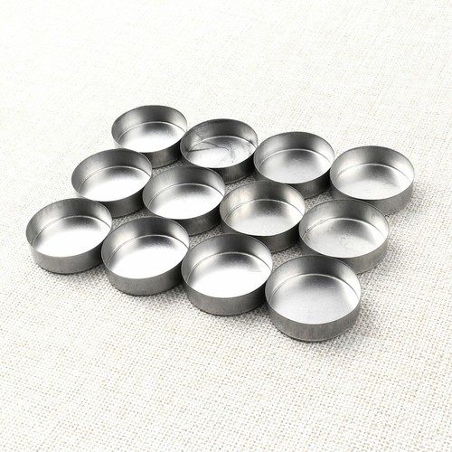 12x Candle Cups Metal Specifications Complete Hardware Container Accessories - Picture 9 of 34