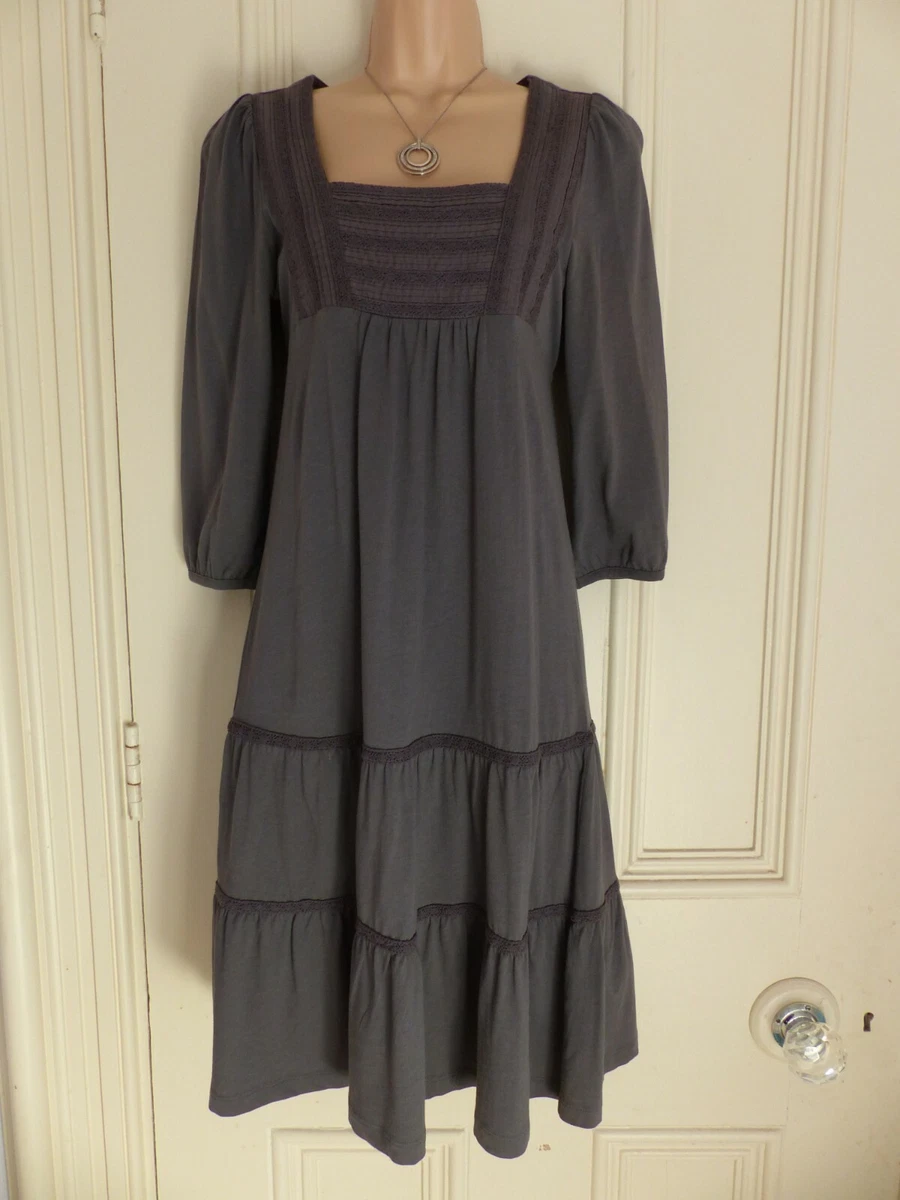 Dark grey lace dress cheap